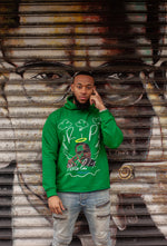 Load image into Gallery viewer, Lucky Green MALCOLM X &quot;Black HistorY&quot; Hoodie
