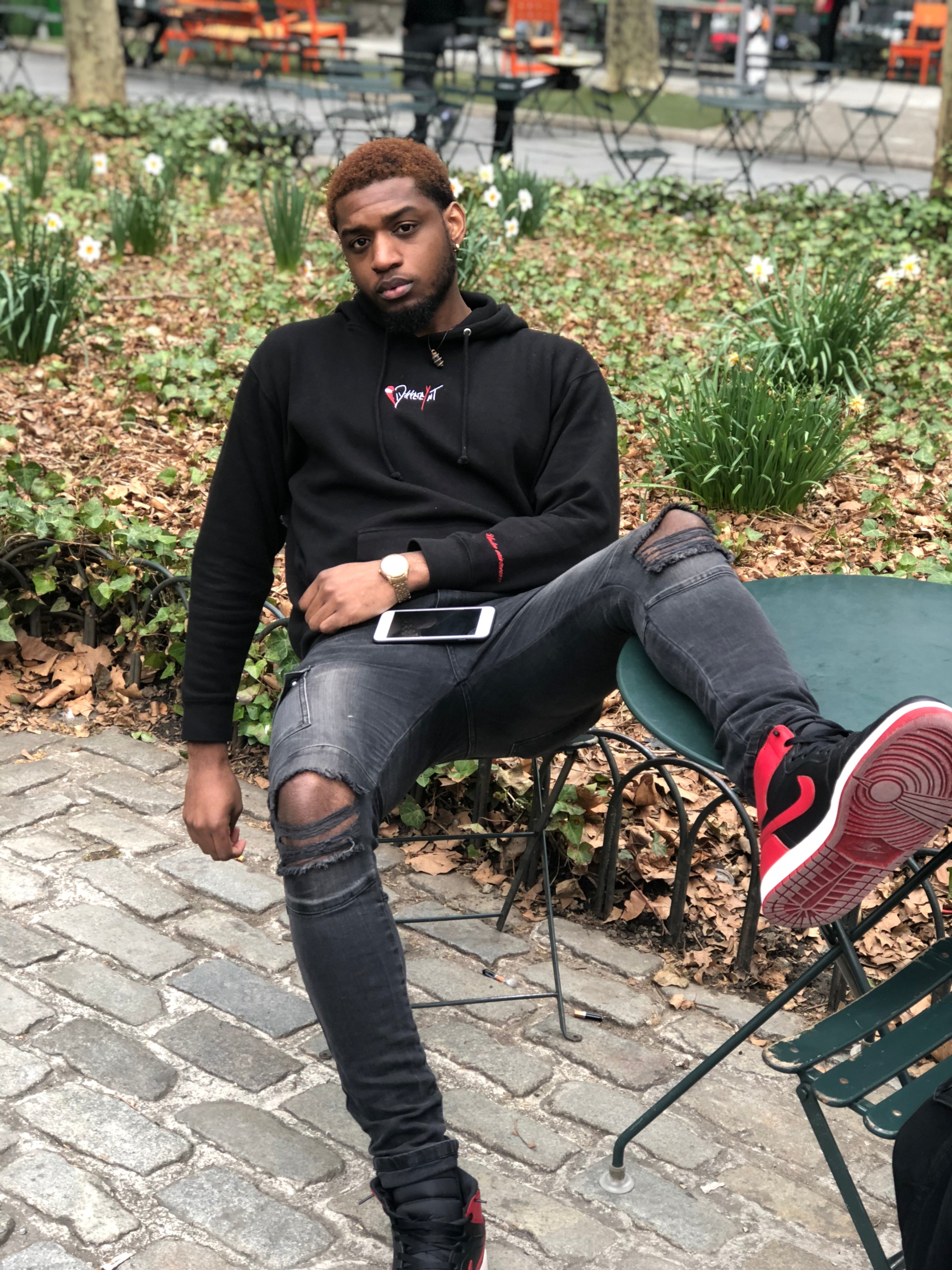 Black "BrokeYn" Hoodie