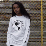 Load image into Gallery viewer, White "The World Is (Y)OURS" Tee
