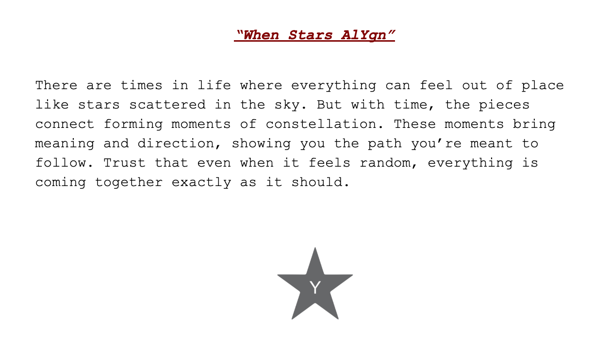 Black/Grey “When Stars AlYgn” Jersey