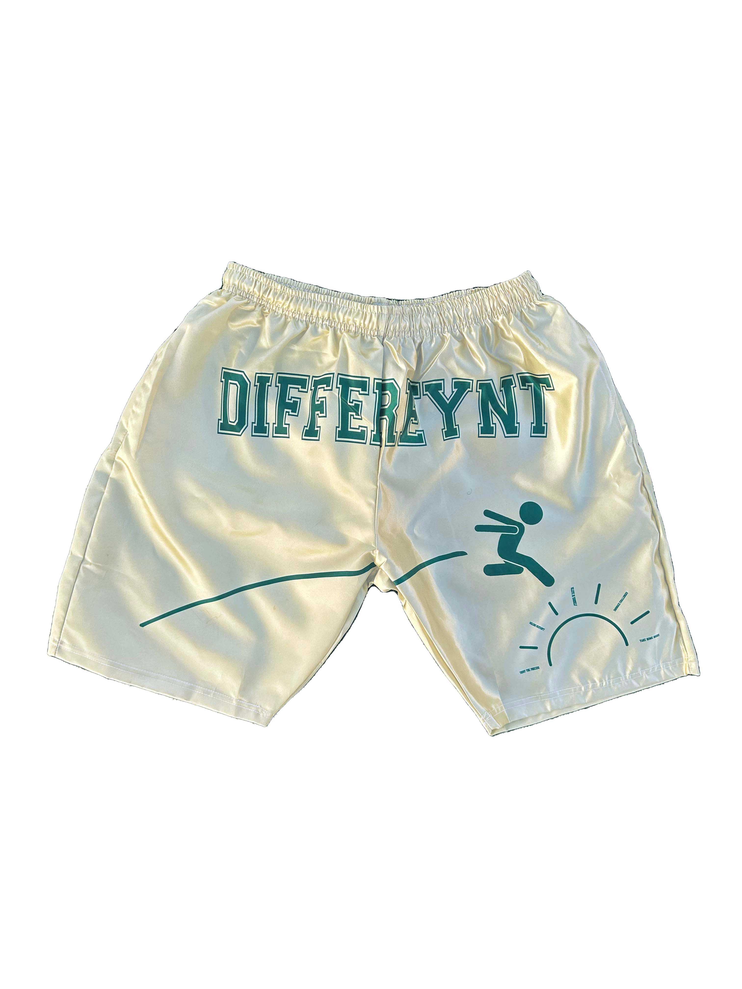 Gold “Leap Of FaYth” Shorts