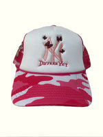 Load image into Gallery viewer, Pink Camo &quot;New York&quot; Trucker Hat

