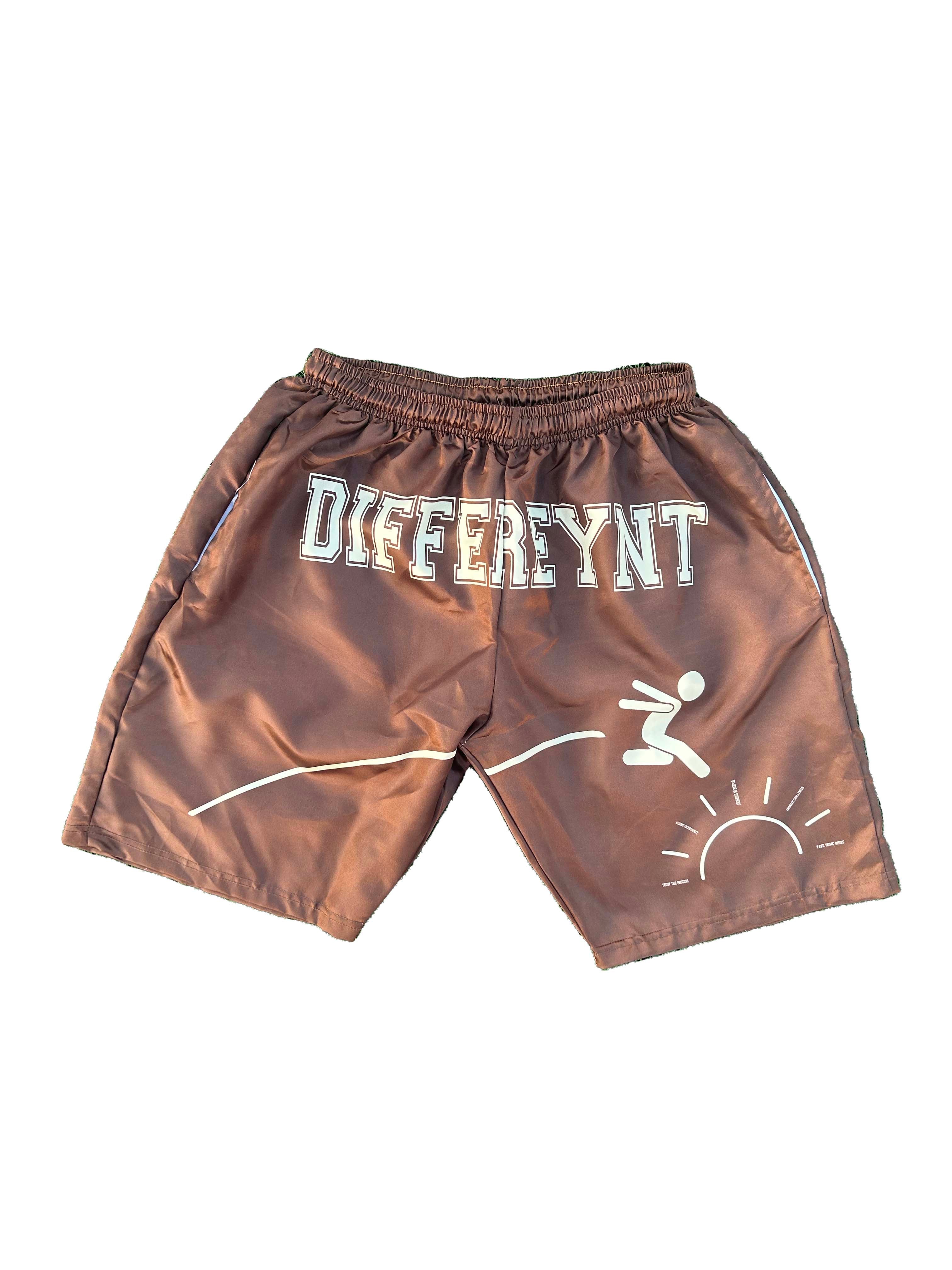 Brown “Leap Of FaYth” Shorts