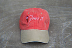 Load image into Gallery viewer, Valentine&#39;s Red/Khaki &quot;BrokeYn&quot; Dad Hat
